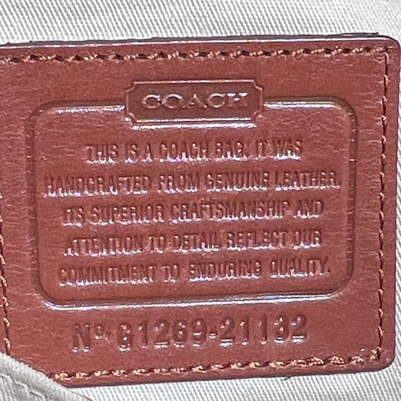 Coach Molly East West Leather Satchel - Picture 13 of 14